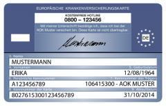 Europäische Krankenversichertenkarte EHIC