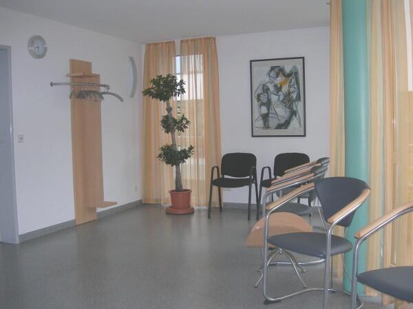 Wartezimmer in einer Arztpraxis Wartezimmer in einer Arztpraxis
