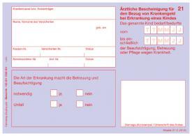 Kinderkrankenschein und Kinderkrankengeld