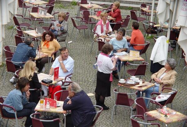 Kaffeetrinken gehört zum Alltag