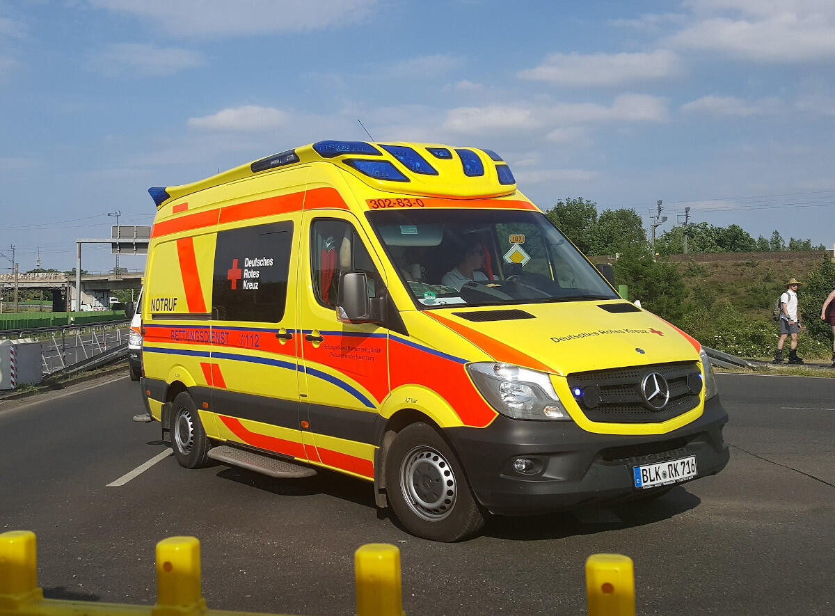 Rettungswagen des DRK Rettungswagen des DRK