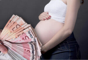 Mutterschaftsgeld wird von der Krankenkasse gezahlt,  Mutterschaftsgeld wird von der Krankenkasse gezahlt,