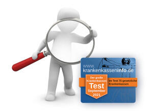 Neuer Krankenkassentest ,  Neuer Krankenkassentest ,
