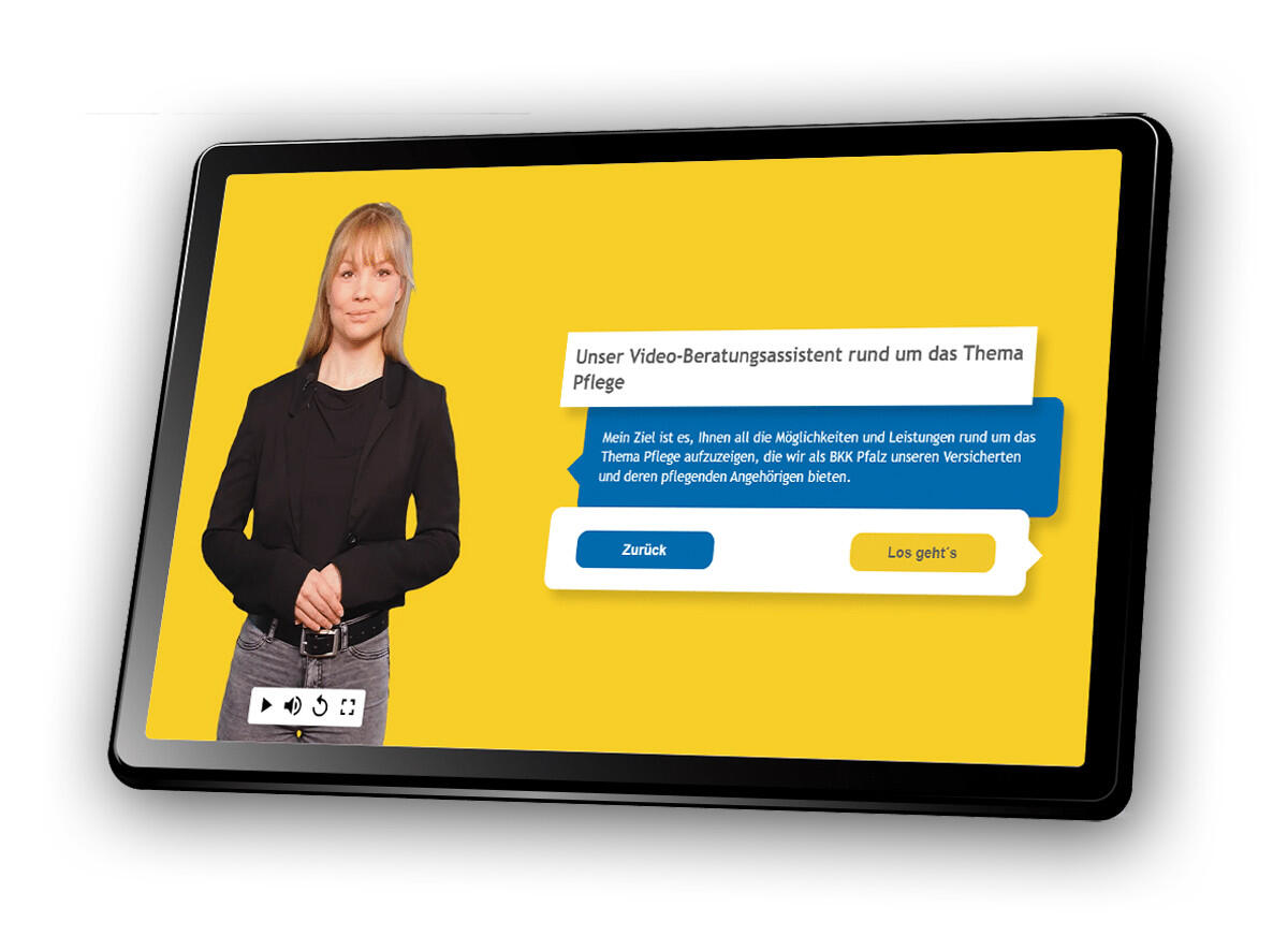 Digitale Beratungsassistenz bei der BKK Pfalz mit Anna