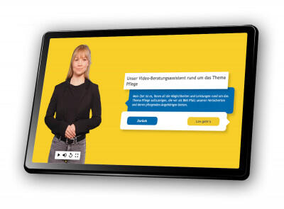 Digitale Beratungsassistenz bei der BKK Pfalz mit Anna,  (c) PTA IT-Beratung GmbH