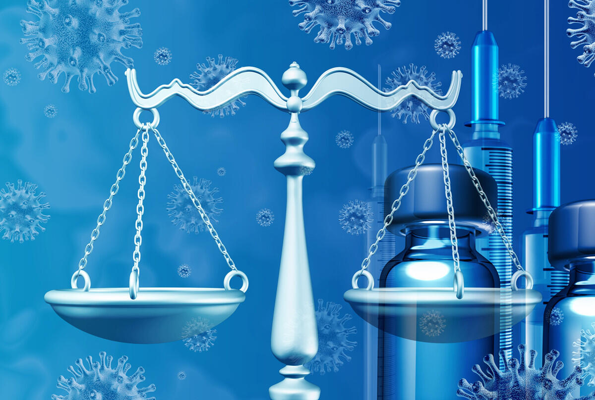 Eine Corona-Impfflicht bringt juristische Hürden mit sich Eine Corona-Impfflicht bringt juristische Hürden mit sich