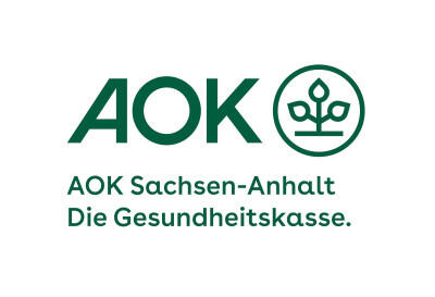 Logo der AOK Sachsen-Anhalt,  Logo der AOK Sachsen-Anhalt,