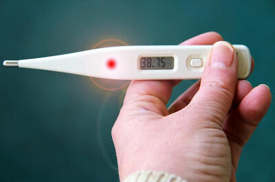Erhöhte Temperatur oder schon Fieber? ,  (c) Pixabay / CC0