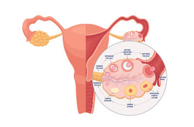 Monatszyklus - fruchtbare Tage und Eisprung,  (c) Getty Images / Karina Glukhanyk
