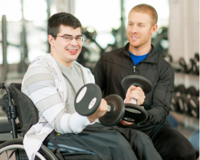 Sporttherapie nach Unfall 