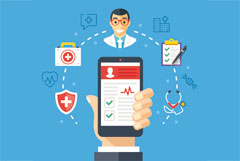 Krankenkassentest: kennwortgeschützte Online-Geschäftsstelle und Krankenkassen-App