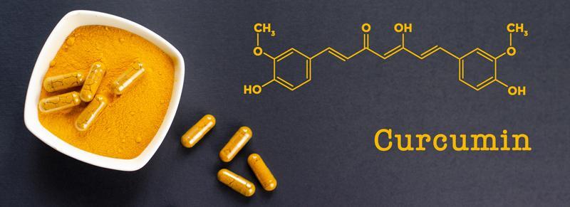 Cucurmin - wichtigster Wirkstoff im Kurkumapulver 