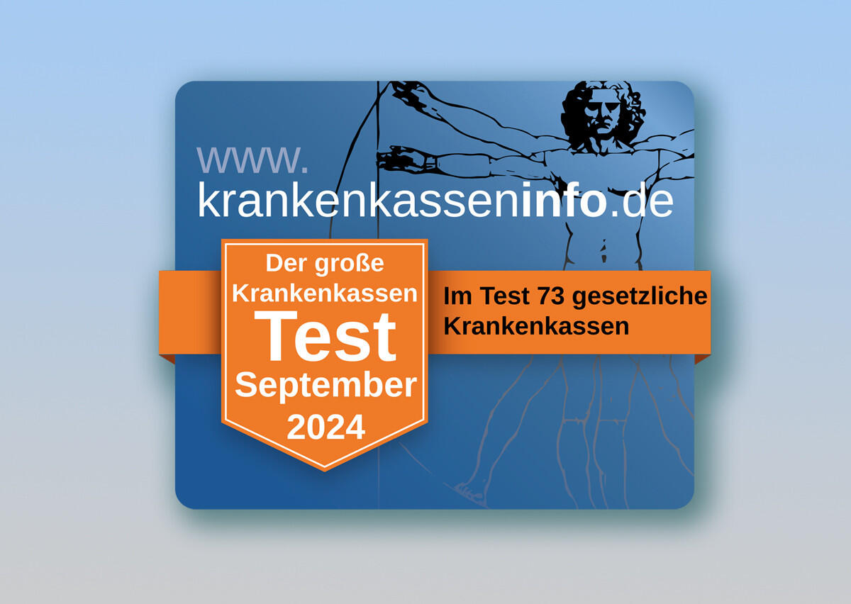 Krankenkassentest vom September 2024