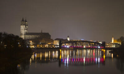 Magdeburg nach dem Terroranschlag vor Weihnachten 2024 , 