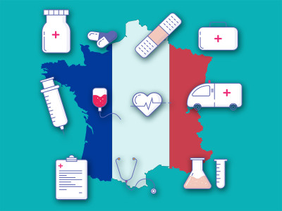 Gesundheitswesen im internationalen Vergleich - Frankreich , 