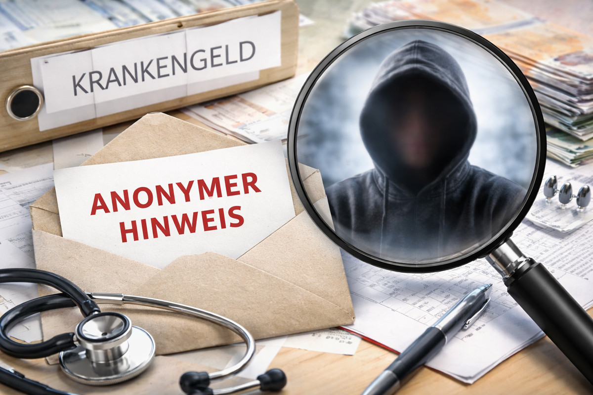 Anonymer Hinweis an die Krankenkasse Anonymer Hinweis an die Krankenkasse