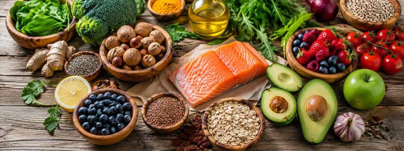 Omega3- und antioxidantienreiche Lebensmittel 