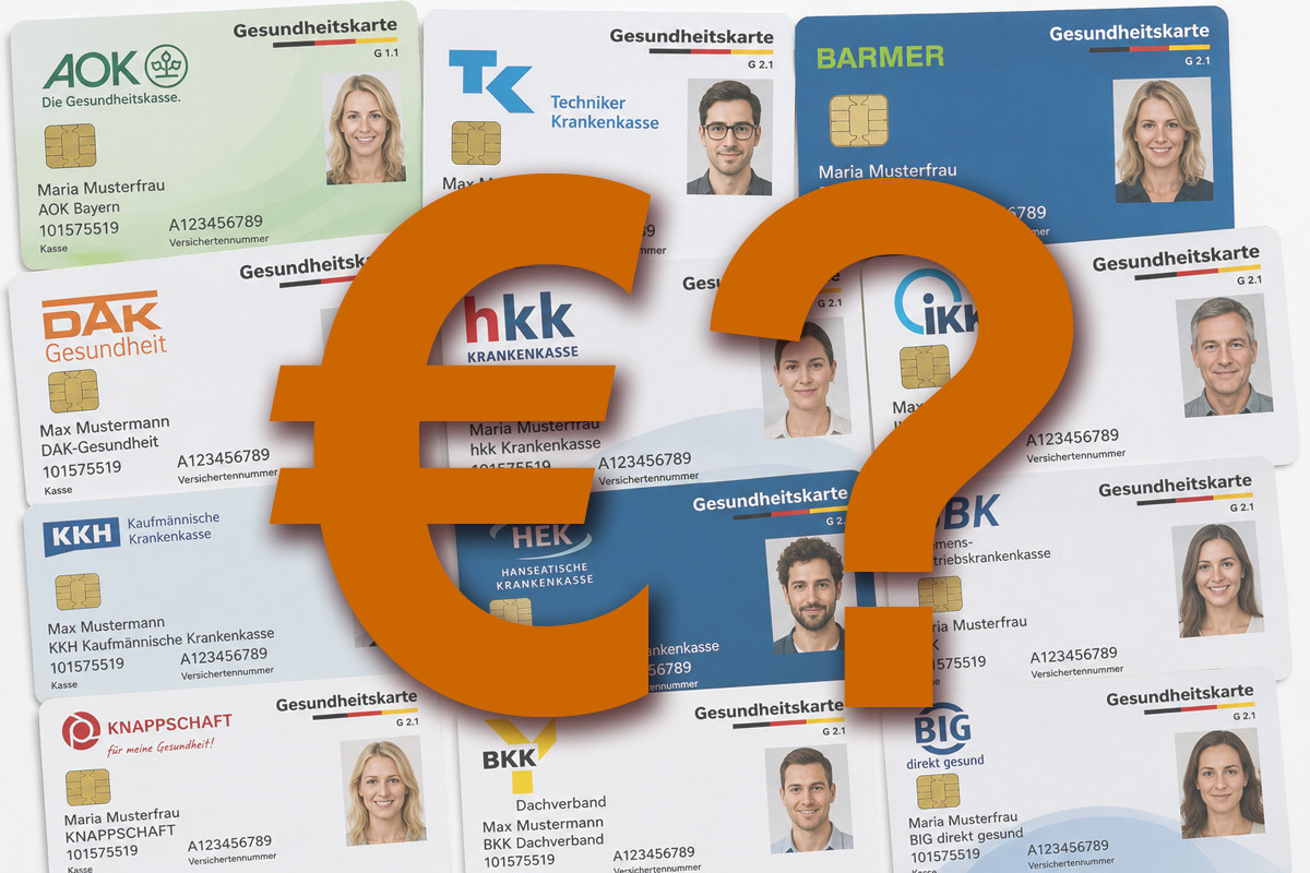 Krankenkassenwechsel 2026: So viel kann ich sparen Krankenkassenwechsel 2026: So viel kann ich sparen