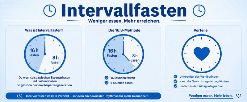 Methoden beim Intervallfasten
