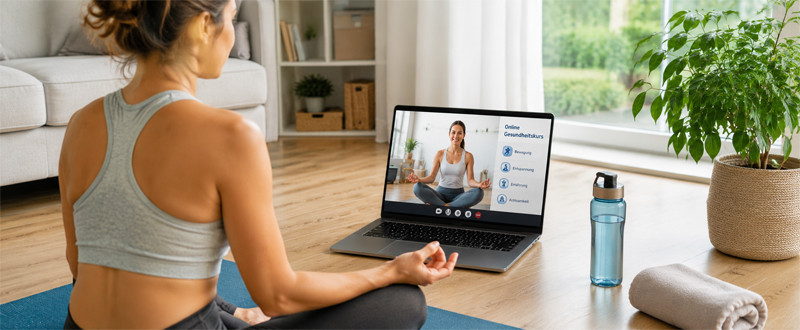 Gesundheitskurse online zu Hause absolvieren 