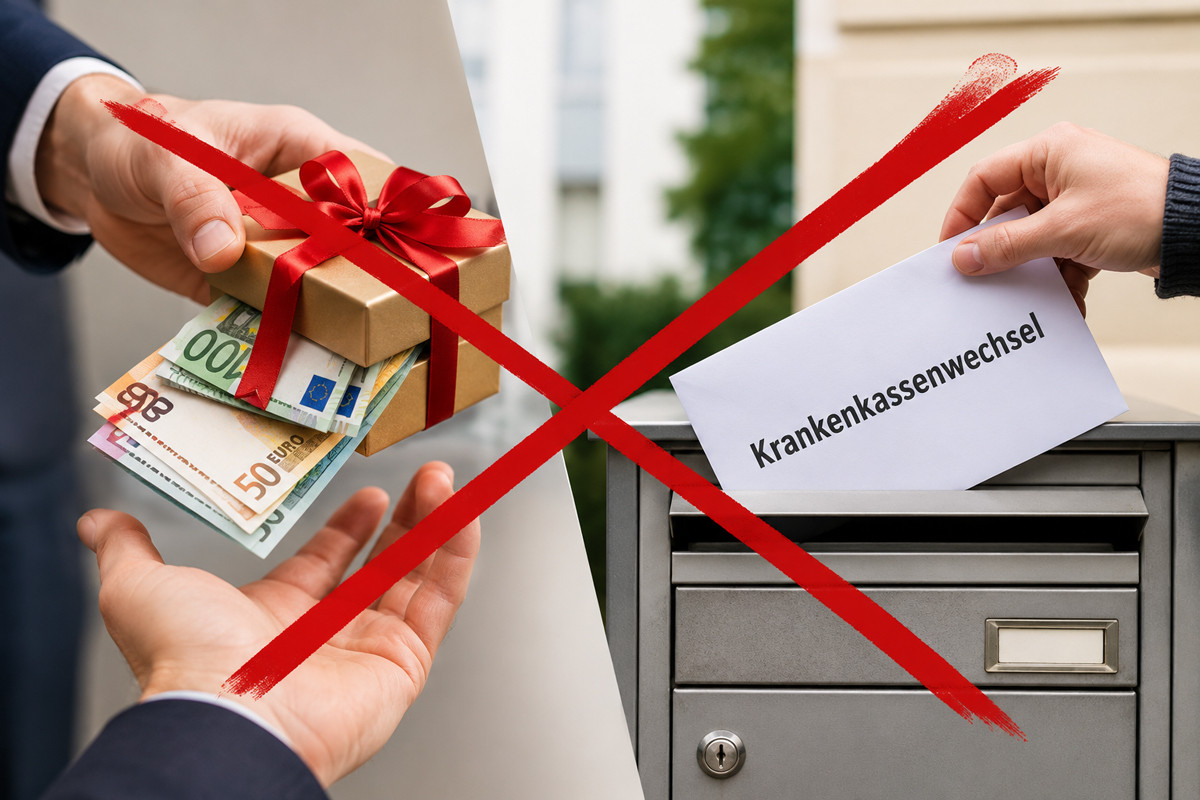 Geldgeschenke von Krankenkassen sind juristisch nicht zul&auml;ssig