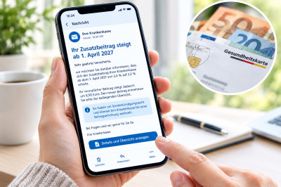 Informationspflicht über Zusatzbeitrag kommt ab 2027 zurück , generiert mit GPT 5.6 Luna Informationspflicht über Zusatzbeitrag kommt ab 2027 zurück , generiert mit GPT 5.6 Luna