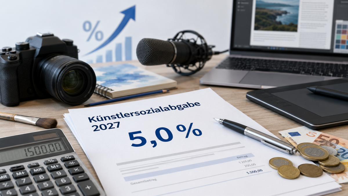 Künstlersozialabgabe 2027 Künstlersozialabgabe 2027