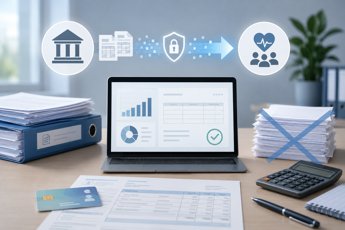 Datenaustausch zw. Finanzbehoerden und Krankenkassen Datenaustausch zw. Finanzbehoerden und Krankenkassen