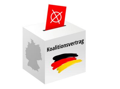 Koalitionsvertrag der GroKo 2018 , (c) Fotolia.de / VRD