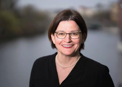 Ulrike Geppert-Orthofer, Präsidentin des Hebammenberbandes