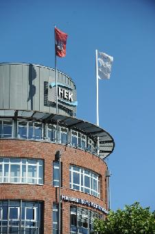 Gebäude der HEK-Hauptverwaltung in Hamburg 