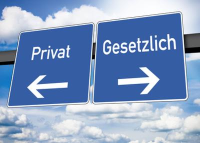 Rückkehr von der privaten (PKV) in die gesetzliche Krankenkasse (GKV) , (c) Fotolia.de / stockWERK