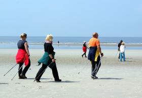 Nordic Walking bei Präventionsreisen oder im Gesundheitsurlaub 
