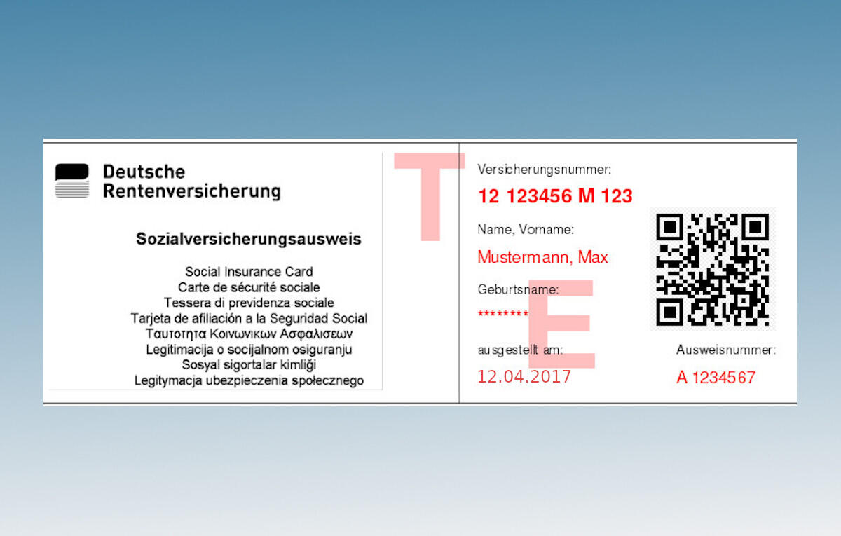 Wie kann ich einen Sozialversicherungsausweis beantragen?