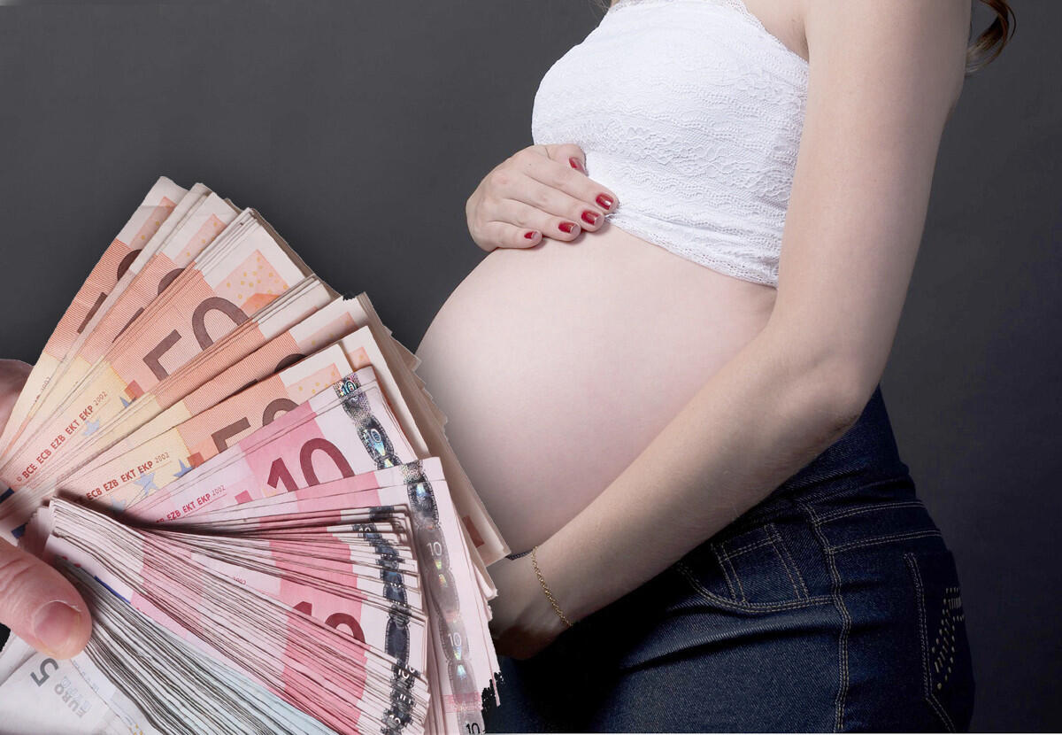 Mutterschaftsgeld wird von der Krankenkasse gezahlt Mutterschaftsgeld wird von der Krankenkasse gezahlt