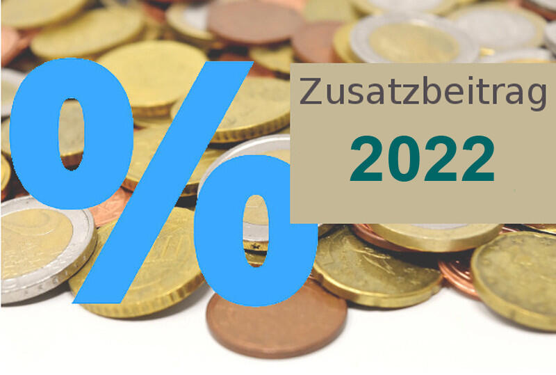 Zusatzbeitrag 2022 - welche Krankenkassen werden teurer - welche g&uuml;nstiger