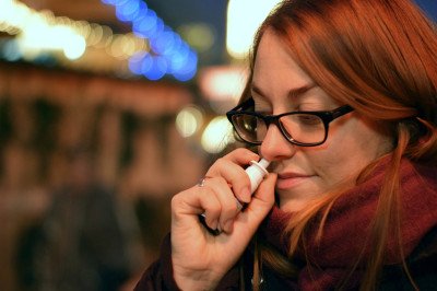 Nasenspray gegen Heuschnupfen 