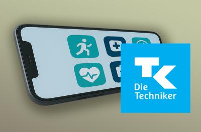 Krankenkassen-App und DiGA der Techniker Krankenkasse  ,  Krankenkassen-App und DiGA der Techniker Krankenkasse  ,