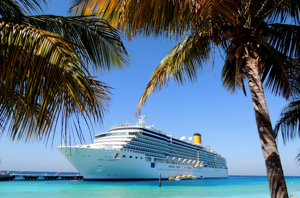 Krank auf einem Kreuzfahrtschiff