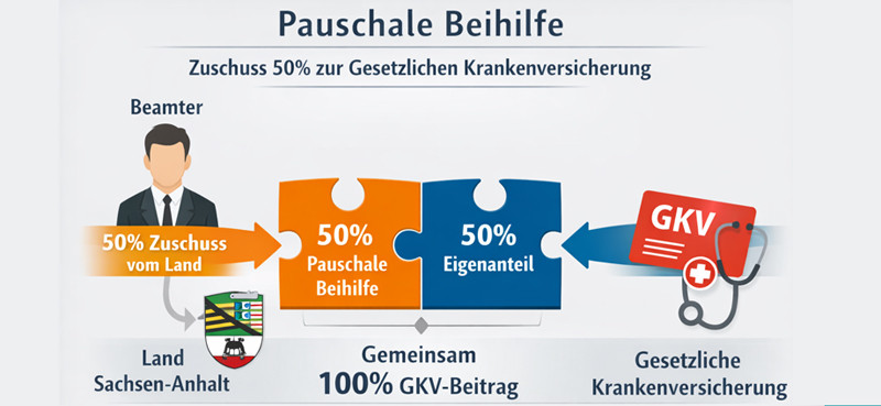 pauschale Beihilfe nach dem Hamburger Modell