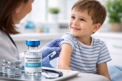 Pneumokokken Impfung bei Kindern mit PCV20,  generiert mit GPT 5-2