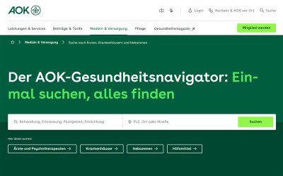 AOK Kliniknavigator, 
