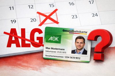 ALG l&auml;uft aus - wer zahlt die Krankenkasse?