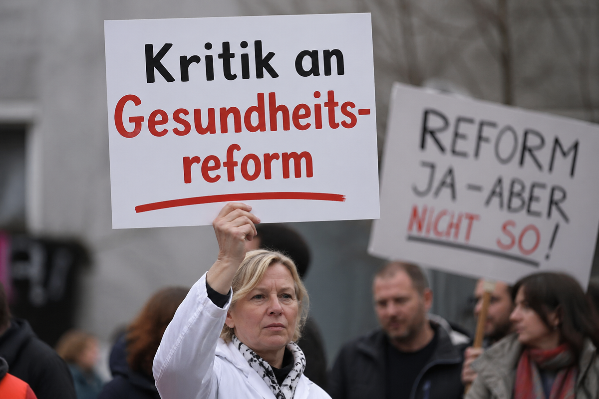 Kritik an der Gesundheitsreform von Nina Warken (CDU)