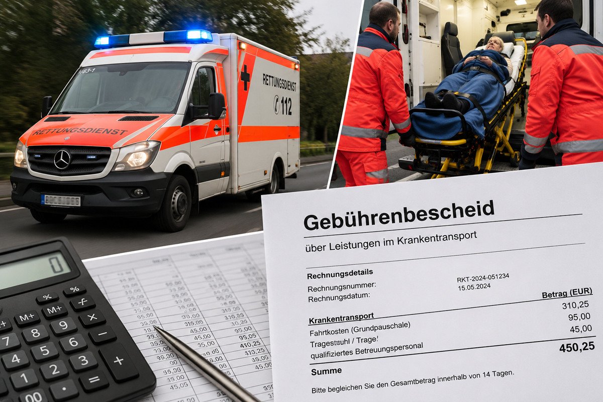 Vielen Versicherten drohen Kostenrechnungen für Krankentransporte Vielen Versicherten drohen Kostenrechnungen für Krankentransporte